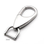 Llavero para Hombre <br> El Minimalista (Acero)