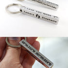 Llavero Personalizado para Hombre con Grabado