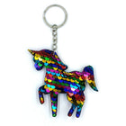 Llavero de Unicornio con Purpurina