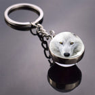 Llavero de Lobo Blanco