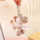 Llavero de Lobo de Peluche