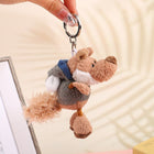 Llavero de Lobo de Peluche