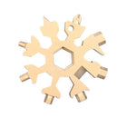 Llavero Multifunción Copo de Nieve Multiusos (Acero)