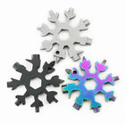 Llavero Multifunción Copo de Nieve Multiusos (Acero)