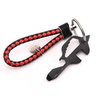 Llavero Multifunción <br> Multi Tools Negro (Acero)