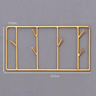 Llavero de Pared Dorado Light