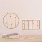 Llavero de Pared Dorado Light