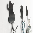 Perchero de Pared con Forma de Gato