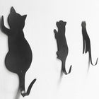 Perchero de Pared con Forma de Gato
