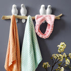 Perchero de Pared con Pájaros de Colores