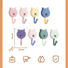 Llavero de Pared con Forma de Gatito