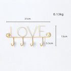 Perchero de Pared Love Inox