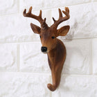 Perchero de Pared con Animales Realistas