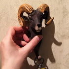 Perchero de Pared con Animales Realistas