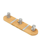 Perchero de Pared de Madera con Adhesivo