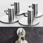 Llavero de Pared Plateado Efecto Espejo
