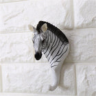 Perchero de Pared con Animales Realistas