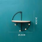 Llavero de Pared Estante de Media Luna