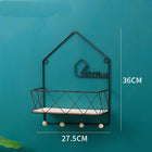Llavero de Pared Casa Metálica