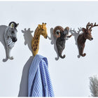 Perchero de Pared con Animales Realistas