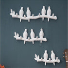 Perchero de Pared con Pájaros - La Familia Pájaro
