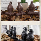 Perchero de Pared con Pájaros - La Familia Pájaro