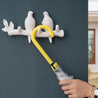 Perchero de Pared con Pájaros - La Familia Pájaro