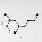 Perchero de Pared Geométrico de Lujo