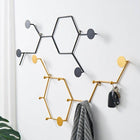 Perchero de Pared Geométrico de Lujo