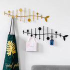 Perchero de Pared Pez Moderno