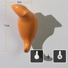Perchero de Pared con Forma de Pájaro
