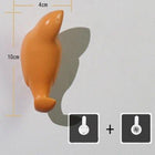 Perchero de Pared con Forma de Pájaro