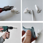 Perchero de Pared con Forma de Pájaro