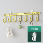 Llavero de Pared con Soporte de Pájaros