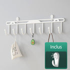 Llavero de Pared con Soporte de Pájaros