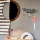 Llavero de Pared Pluma Decorativa