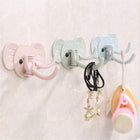 Perchero de Pared Elefante para Habitación de Bebé