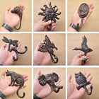 Perchero de Pared Industrial con Forma de Animal