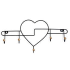 Perchero de Pared Corazón de Metal
