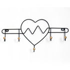 Perchero de Pared Corazón de Metal