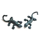 Perchero de Pared Lagarto en Hierro Forjado