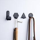 Llavero de Pared Adhesivo - Pack de 4