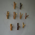Perchero de Pared de Madera Natural