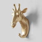 Perchero de Pared con Cabeza de Animal