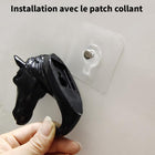 Perchero de Pared con Cabeza de Animal