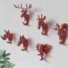 Perchero de Pared con Cabeza de Animal