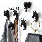 Perchero de Pared con Cabeza de Animal