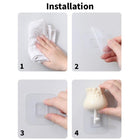 Perchero de Pared Gatito para Habitación de Bebé Niña