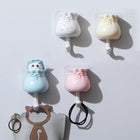 Perchero de Pared Gatito para Habitación de Bebé Niña