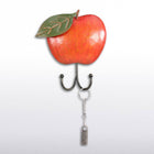 Perchero de Pared Vintage con Forma de Manzana